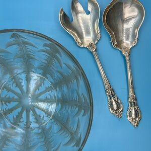 Sterling Salad Servers by Lunt